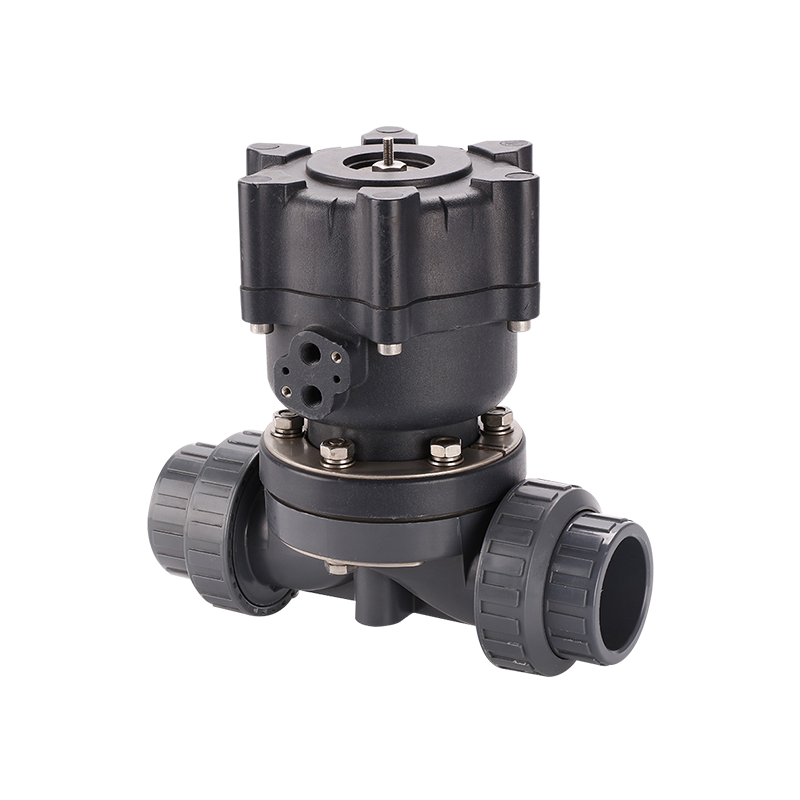 นิวแมติก True Union Diaphragm Valve-ตัวกระตุ้นพลาสติก