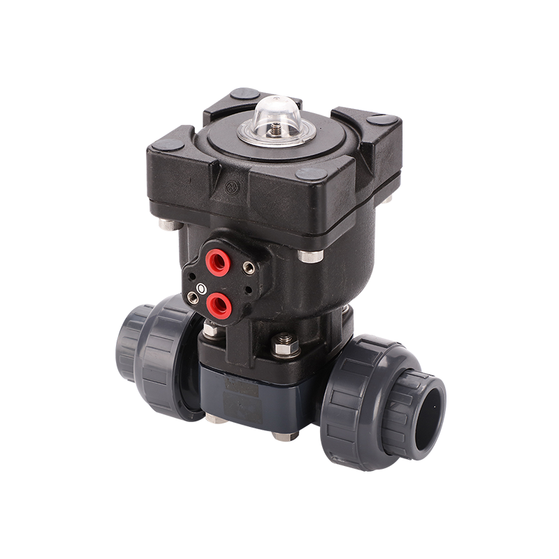 นิวแมติก True Union Diaphragm Valve-ตัวกระตุ้นพลาสติก