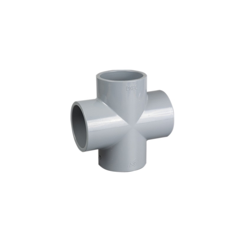 CPVC CROSS JOINT 4 WAY PIPE FITTINGS เท่ากับ PIPE CROSS